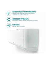 Ar Condicionado Split Hi Wall Philco Inverter PAC12FD 12000 BTUs Frio R-32 - 110V