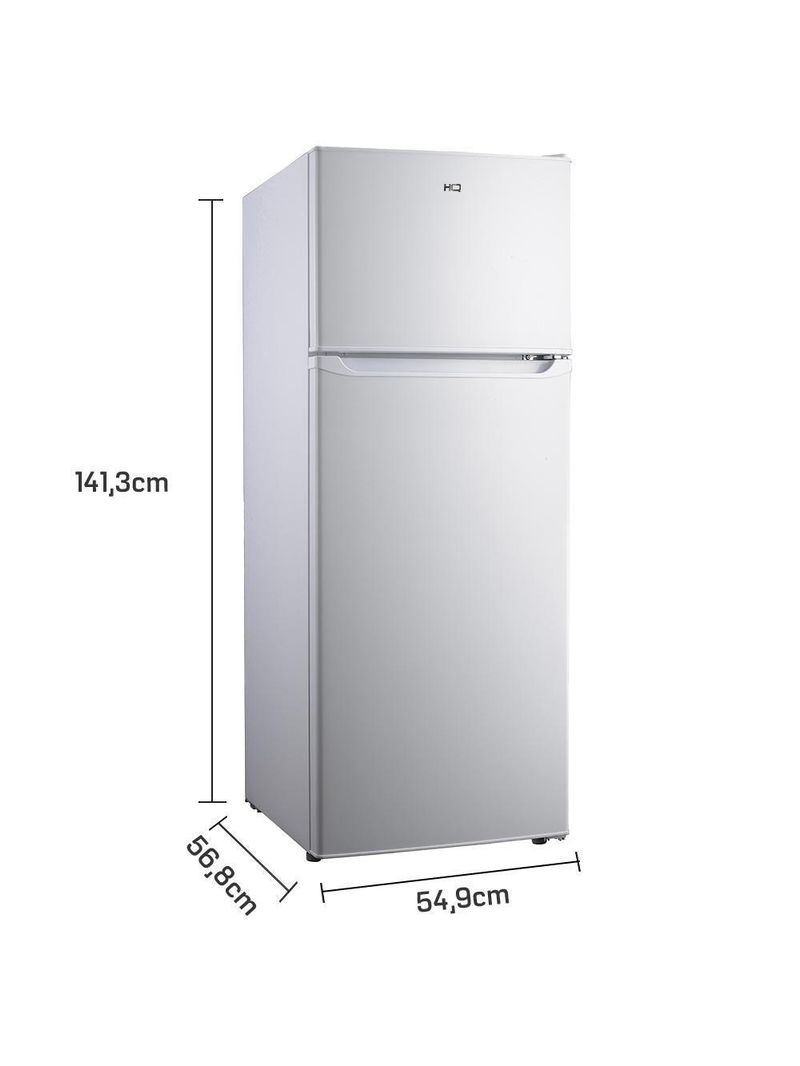 Geladeira Refrigerador HQ Defrost 230 Litros Branco HQ-230RDF 127V