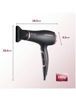 Secador De Cabelos Mondial Black Rose SC-37 127v