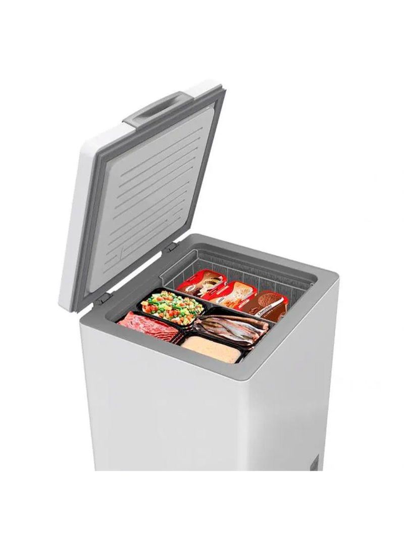 Freezer Horizontal Midea 3 Em 1 Branco 100L CFA10B1 110V