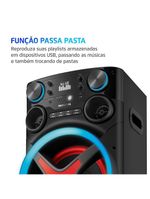 Torre De Som Mondial TM-2200 Luzes Bluetooth APP Bivolt