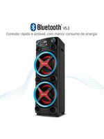 Torre De Som Mondial TM-2200 Luzes Bluetooth APP Bivolt