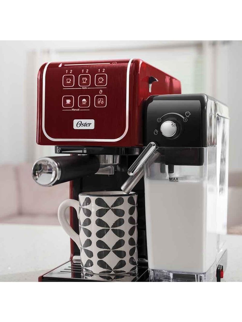 Cafeteira Espresso Oster Primalatte Touch Red - 220V