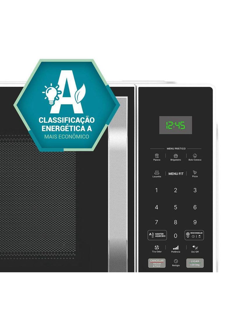 Micro-ondas 33L Philco Teclas Fáceis Limpa Fácil 1400W PM36 110V