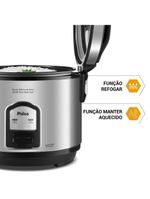 Panela De Arroz Elétrica Philco Inox 10 Xícaras PH10P 220V