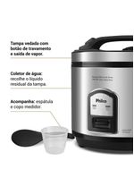 Panela De Arroz Elétrica Philco Inox 10 Xícaras PH10P 220V