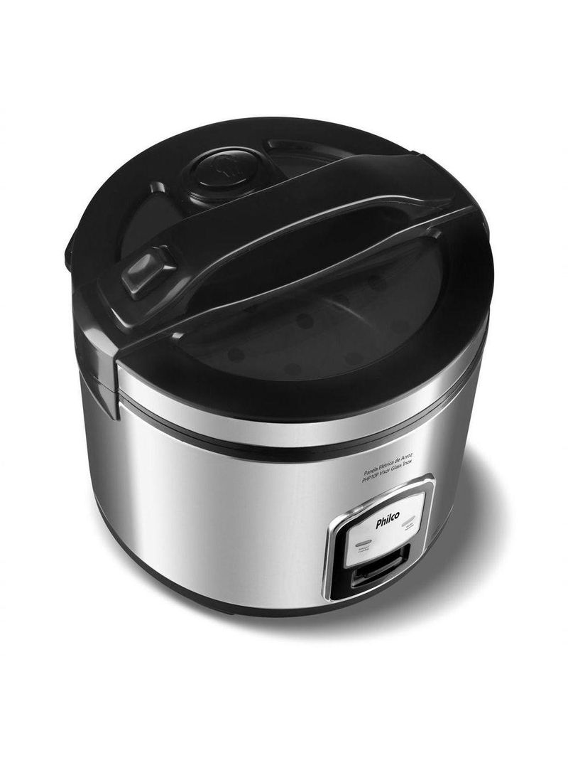 Panela De Arroz Elétrica Philco Inox 10 Xícaras PH10P 220V