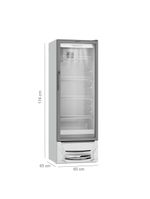 Refrigerador Expositor Vertical Para Bebidas Venax VV 300 Litros Branco 127V