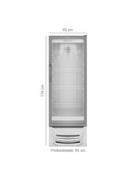 Refrigerador Expositor Vertical Para Bebidas Venax VV 300 Litros Branco 127V