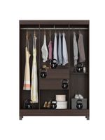Guarda-Roupa Casal Ecom 2 Café – Demóbile
