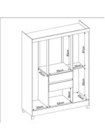 Guarda-Roupa Casal Ecom 2 Café – Demóbile