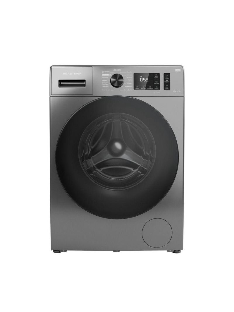 Lava E Seca Brastemp BNO11AS Prata 110V