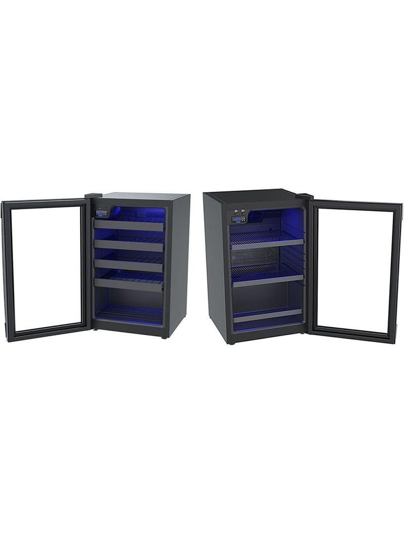 Cervejeira + Adega Venax Blue Light e Piubella 100 Preto 127V