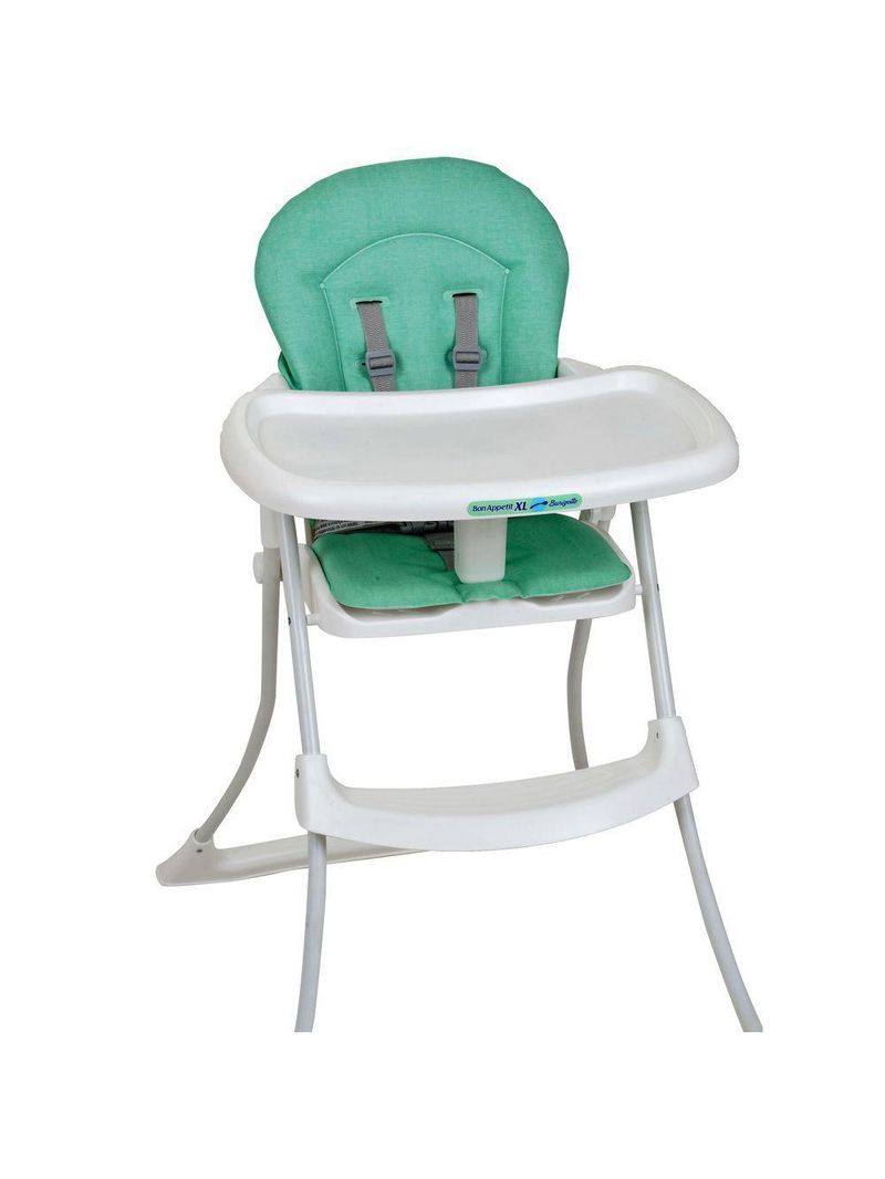 Cadeira de Alimentação Burigotto Bon Appetit XL 6 Meses até 15 Kg - Mescla Aqua Verde