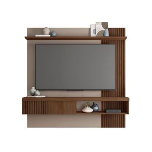 Painel Para Tv Até 65 Polegadas Marrom Jade Caemmun