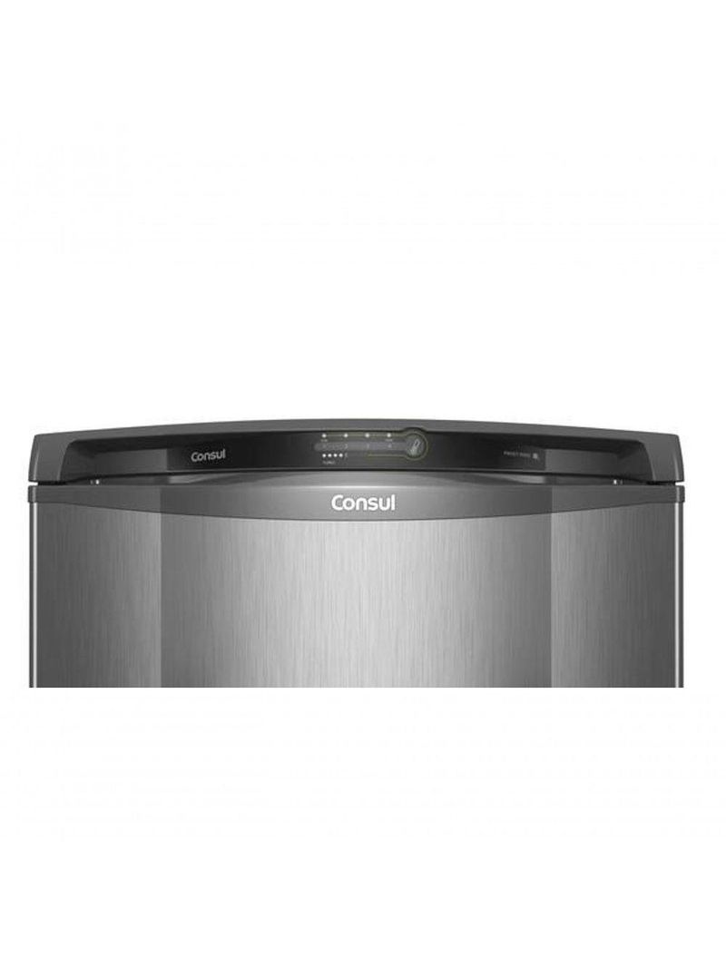 Geladeira Consul Frost Free 342 Litros Inox CRB39AK 127V