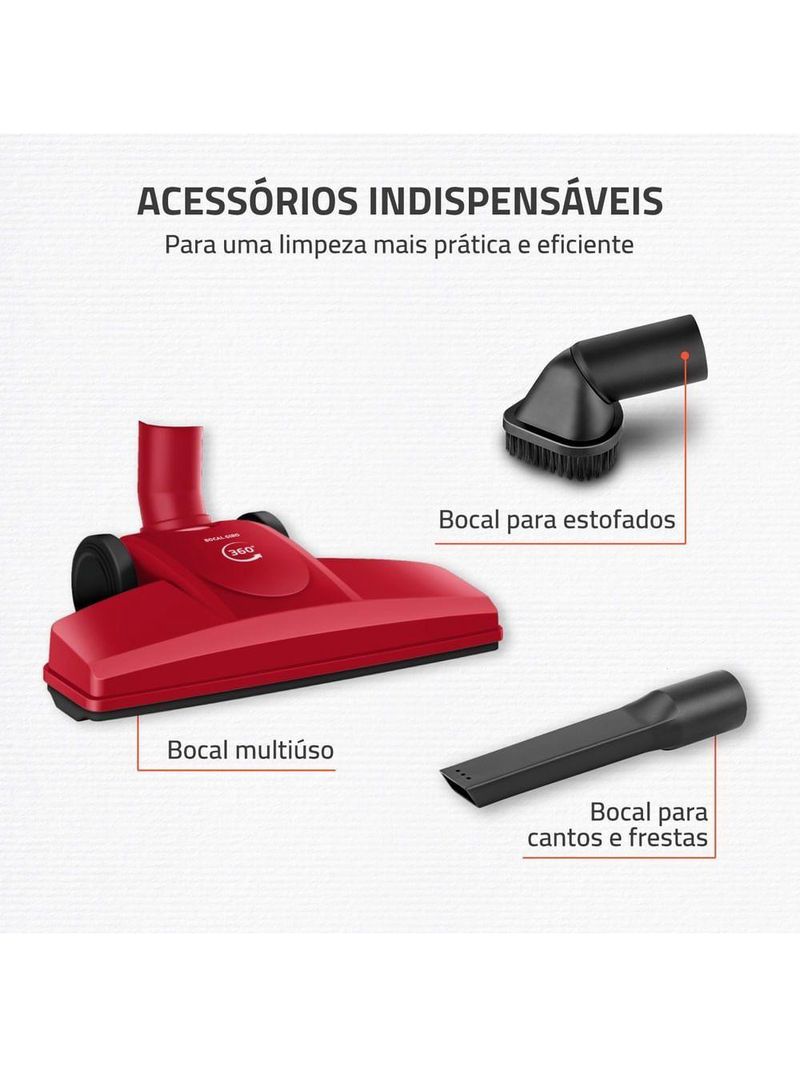 Aspirador de Pó AP-40-R 60hz 127V Mondial