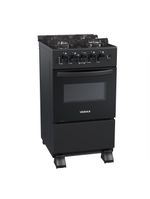 Fogão 4 Bocas Venax Picasso Line Mesa De Vidro Preto Bivolt