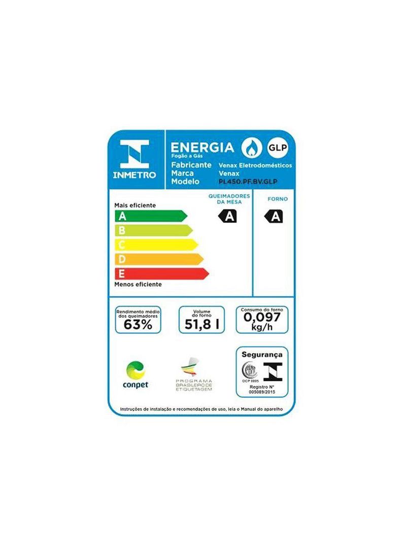 Fogão 4 Bocas Venax Picasso Line Mesa De Vidro Preto Bivolt
