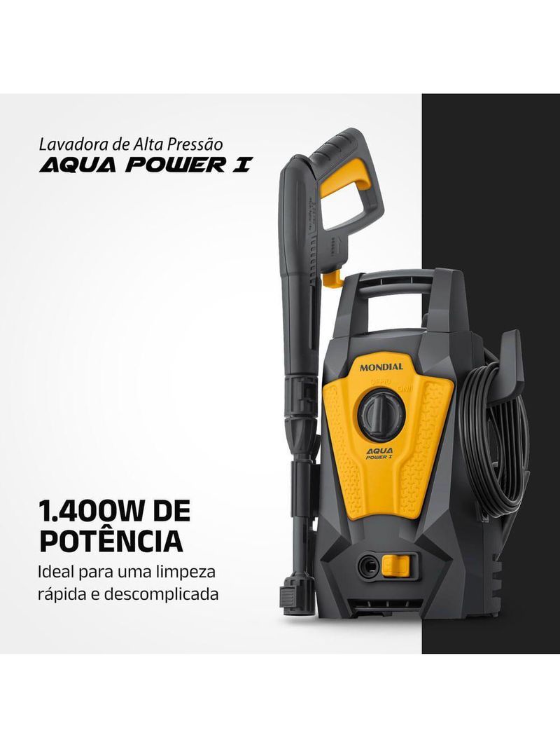 Lavadora De Alta Pressão Aqua Power I Mondial 220V