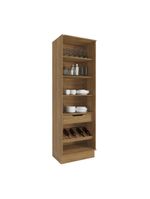 Cristaleira Celeste Kappesberg 100% Mdf 2 Portas 1 Gaveta