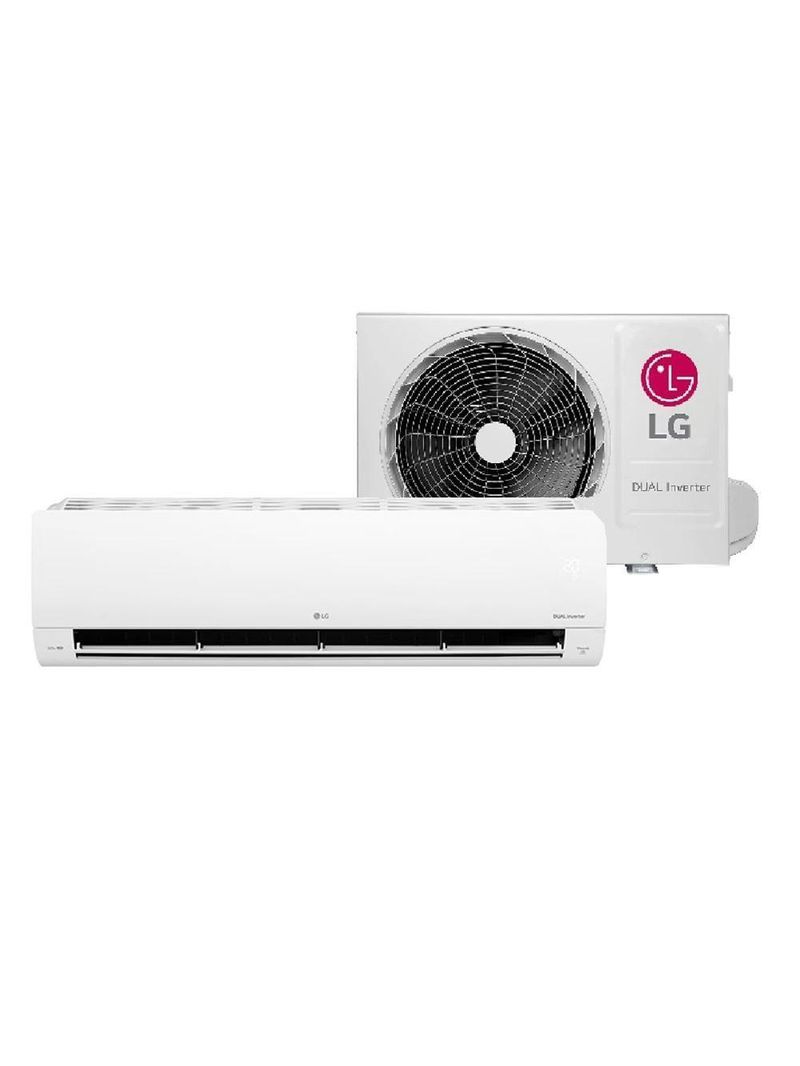 Ar Condicionado Split LG Hw Dual Voice Inverter 12000 Btu/h Frio Monofásico Branco S3-Q12JA31K 220V