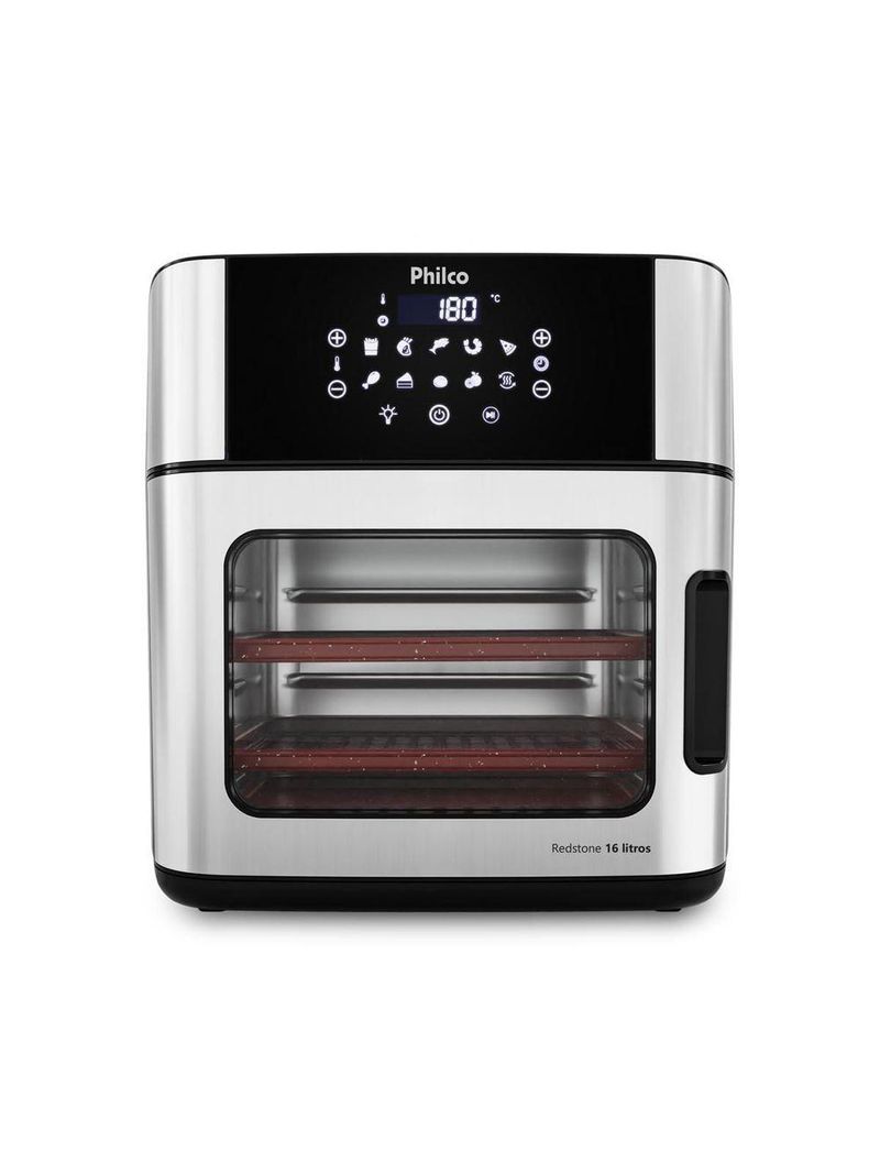 Air Fryer Philco 16L 4 em 1 Painel Digital PAF16A 220V