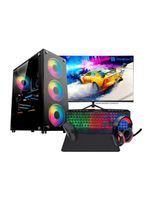 PC Gamer Intel Core i7 16GB RAM Placa de Vídeo 4GB SSD 480GB Monitor 19,5\" Fonte 500W