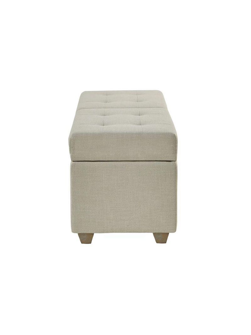 Recamier Bau Madri 1,20m Suede Bege - Inova Decor