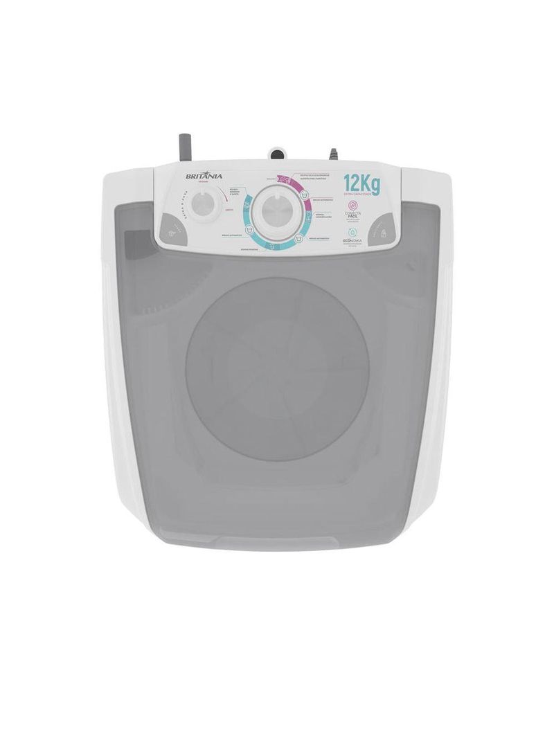 Tanquinho De Lavar Roupa 12kg Britânia Semiautomático BLRS12 220V