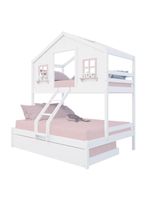 Treliche Casal/ Solteiro Madeira Maciça  Megamobilia