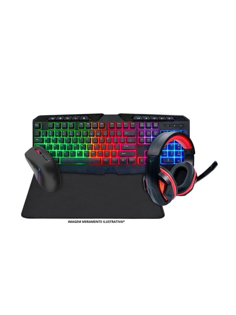 PC Gamer Completo Intel i3 8GB RAM SSD 240GB HD 1TB GeForce GTX 2GB Fonte 500W Monitor 19 Kit Gamer
