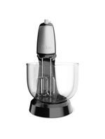 Batedeira Philco Crome Base Cristal Duo Turbo Preta 550W 110V