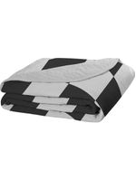 Cobre Leito Tecebem Solteiro Malha 100% Algodão Estampado Em Matelassê Eric 170x240m Cinza