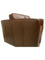 Sofá De Couro Guarujá 3 Lugares Soft Mel - Mempra Design