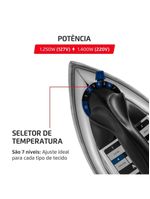 Ferro A Seco Mondial Ferro Seco FS-01-BI 60hz 127V