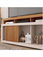 Bancada Rack Para Tv Até 55 Polegadas Marrom Frost Caemmun