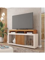 Bancada Rack Para Tv Até 55 Polegadas Marrom Frost Caemmun