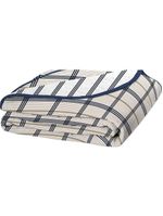 Cobre Leito Tecebem Solteiro Malha 100% Algodão Estampado Em Matelasse Otto 170 X 240cm Marinho