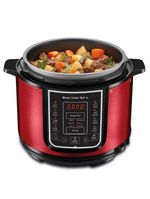 Panela de Pressão Elétrica Mondial Master Cooker Red PE-39 – 5L – 220V – Vermelho/Inox
