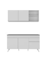 Armário De Cozinha Compacta Multimóveis Branco