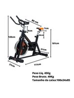 Bicicleta Spinning Profissional Evolution Fitness SP 2600