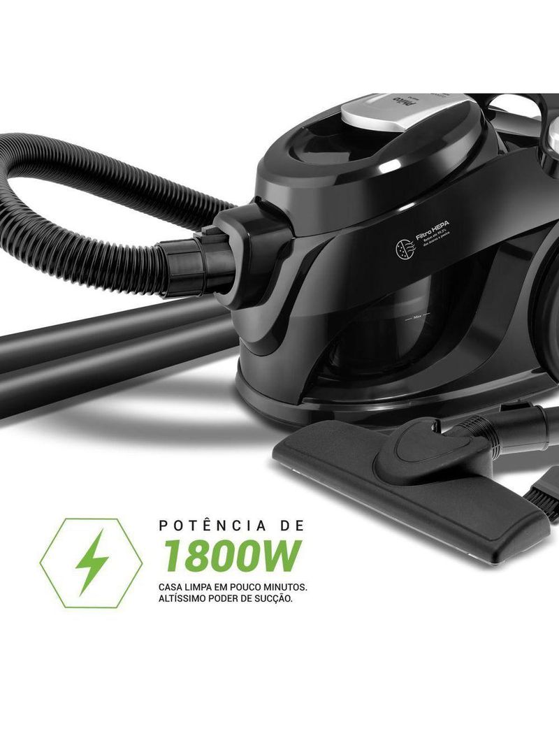 Aspirador de Pó Philco 1800W 2,2L Super Silencioso PAS70 220V