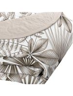 Cobre Leito Tecebem Casal Malha 100% Algodão Estampado Em Matelassê Cloe 210x240m Trigo