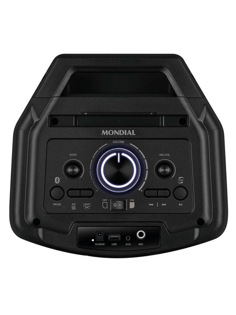 Caixa De Som Party Box Mondial Pbx-600 Bluetooth Caixa De Som Party Box Mondial Pbx-600 Bluetooth