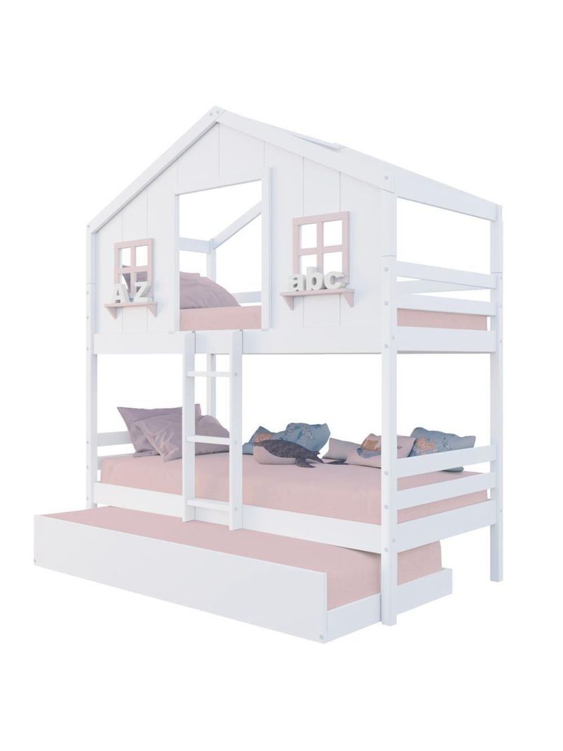 Treliche Casinha Dos Sonhos Madeira Maciça Megamobilia