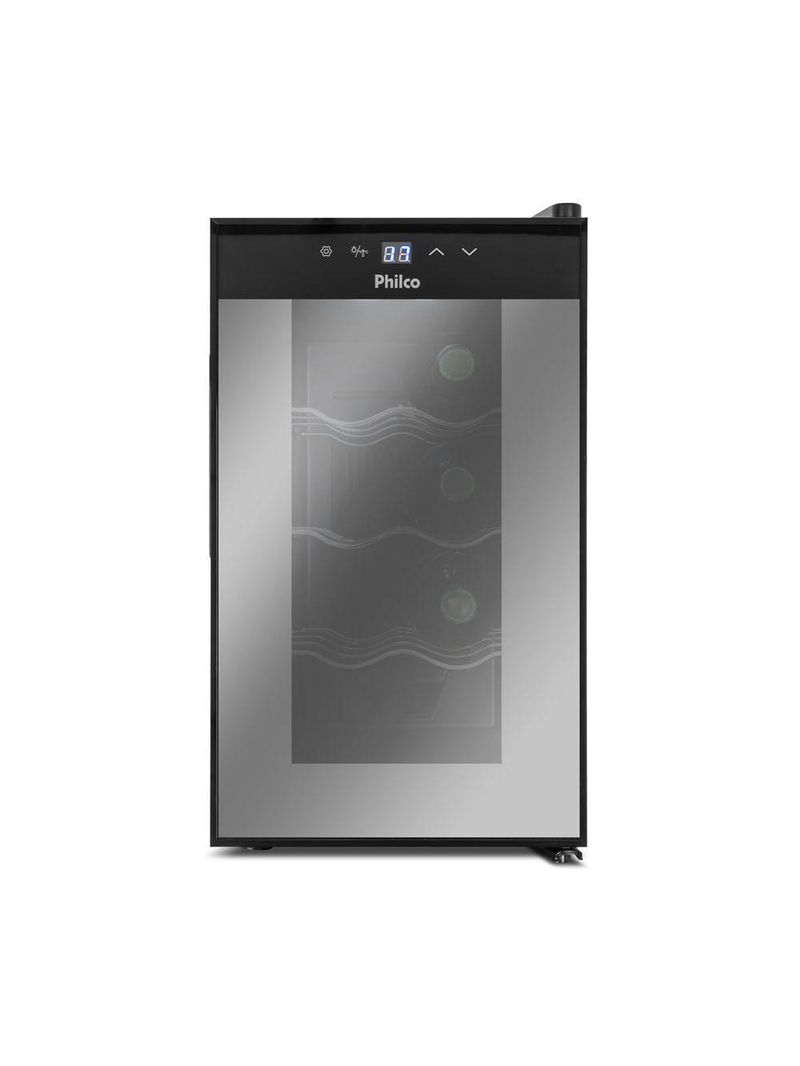 Adega Philco PAD8E 8 Garrafas Display Digital Bivolt