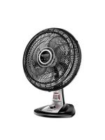 Ventilador De Mesa Mondial Turbo 8 Pás 40 Cm Repelente Pastilha Vtx-40-8p-rp Vent 40cm-127v-preto/prata