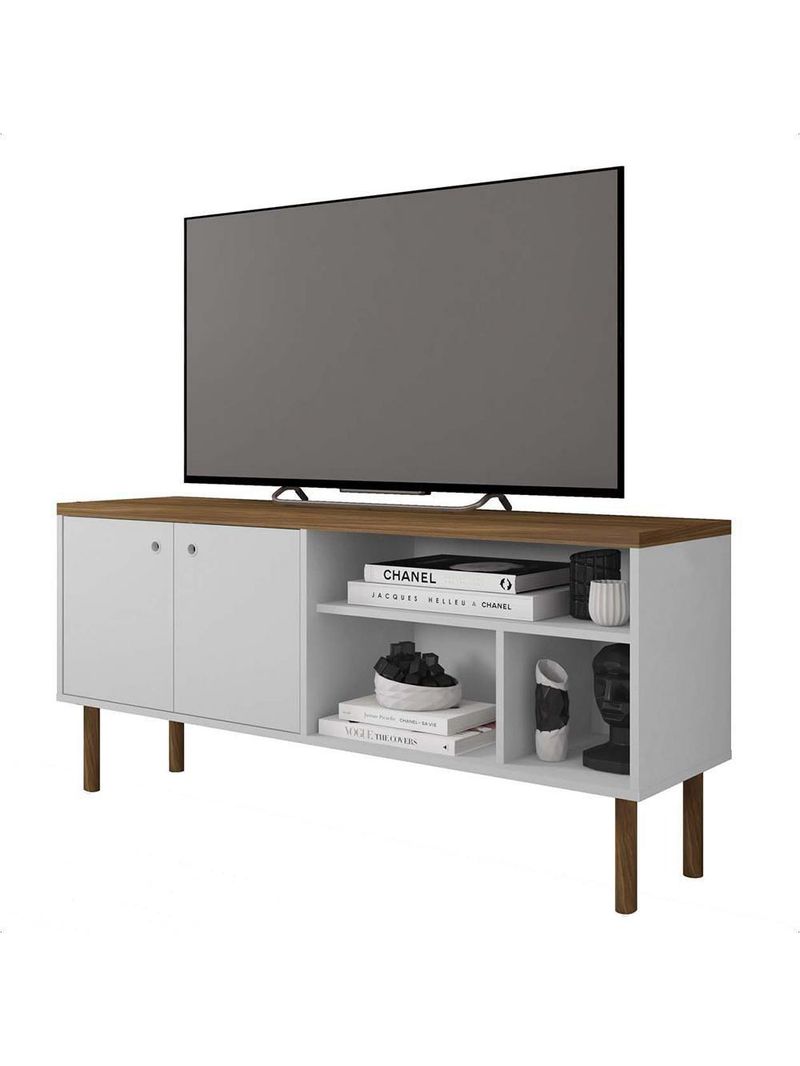 Bancada Para Tv Até 60 Polegadas Multi Branco Caemmun