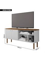 Bancada Para Tv Até 60 Polegadas Multi Branco Caemmun